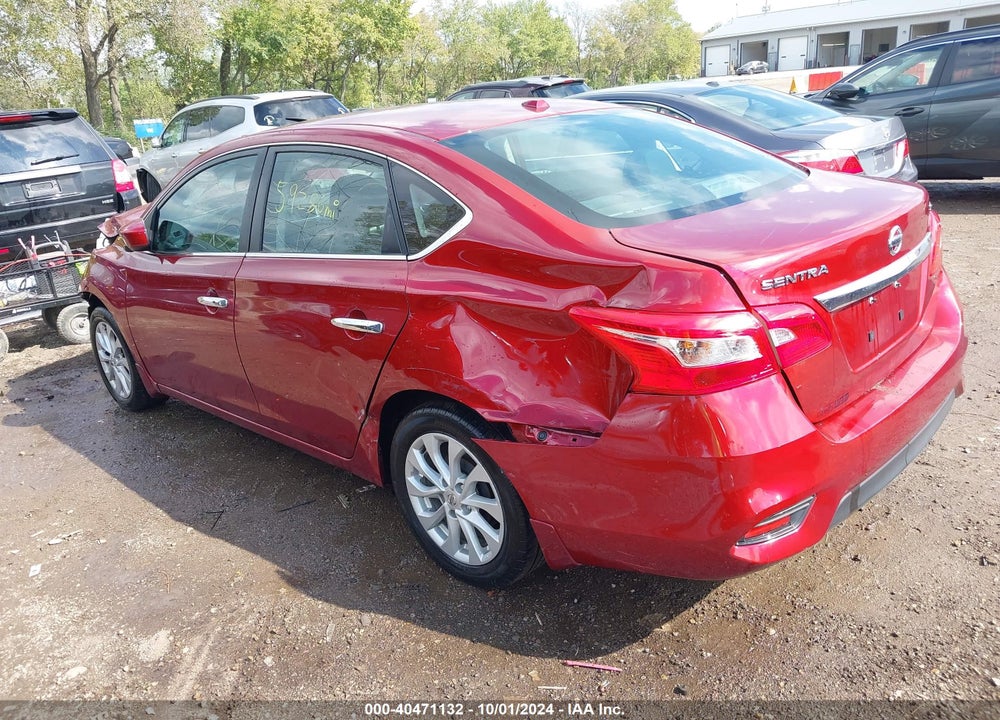 2019 NISSAN SENTRA SV VIN: 3N1AB7AP0KY416449