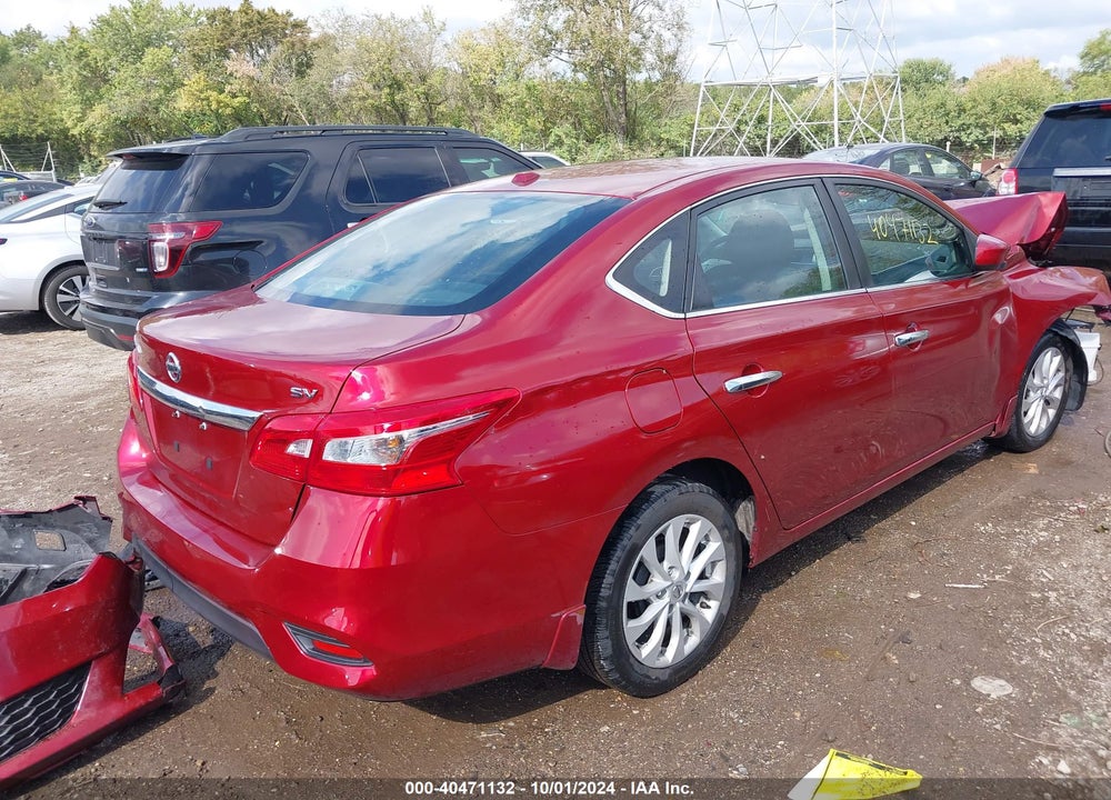 2019 NISSAN SENTRA SV VIN: 3N1AB7AP0KY416449