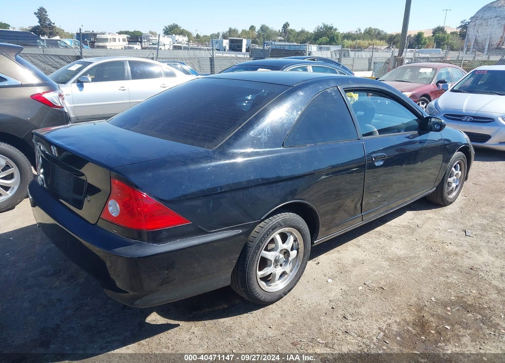 2004 HONDA CIVIC LX VIN: 1HGEM22574L021934