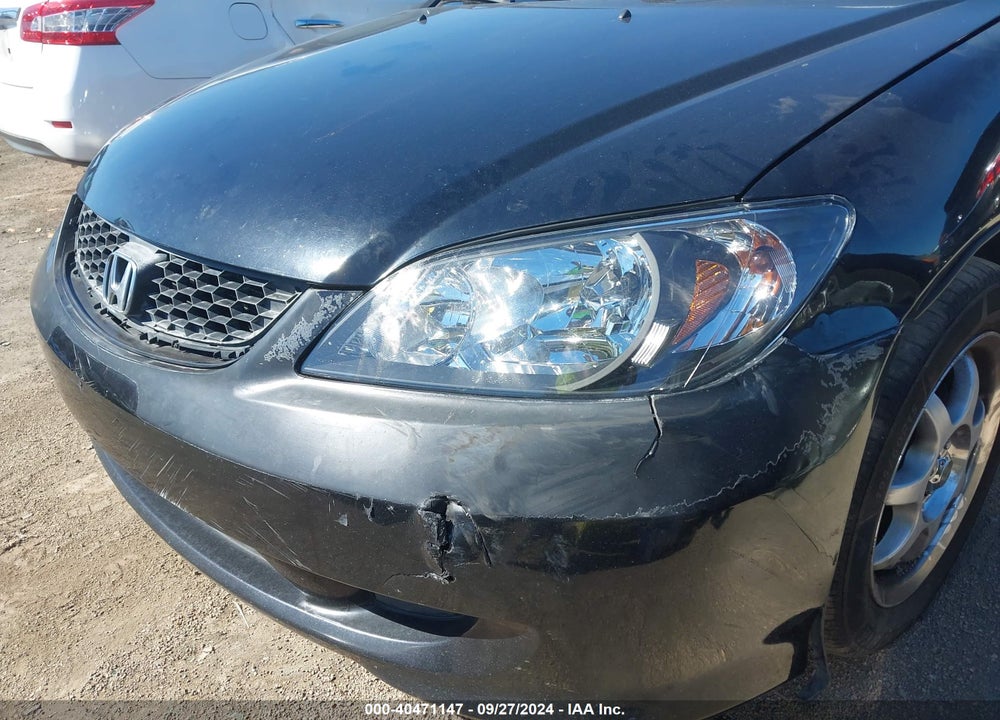 2004 HONDA CIVIC LX VIN: 1HGEM22574L021934