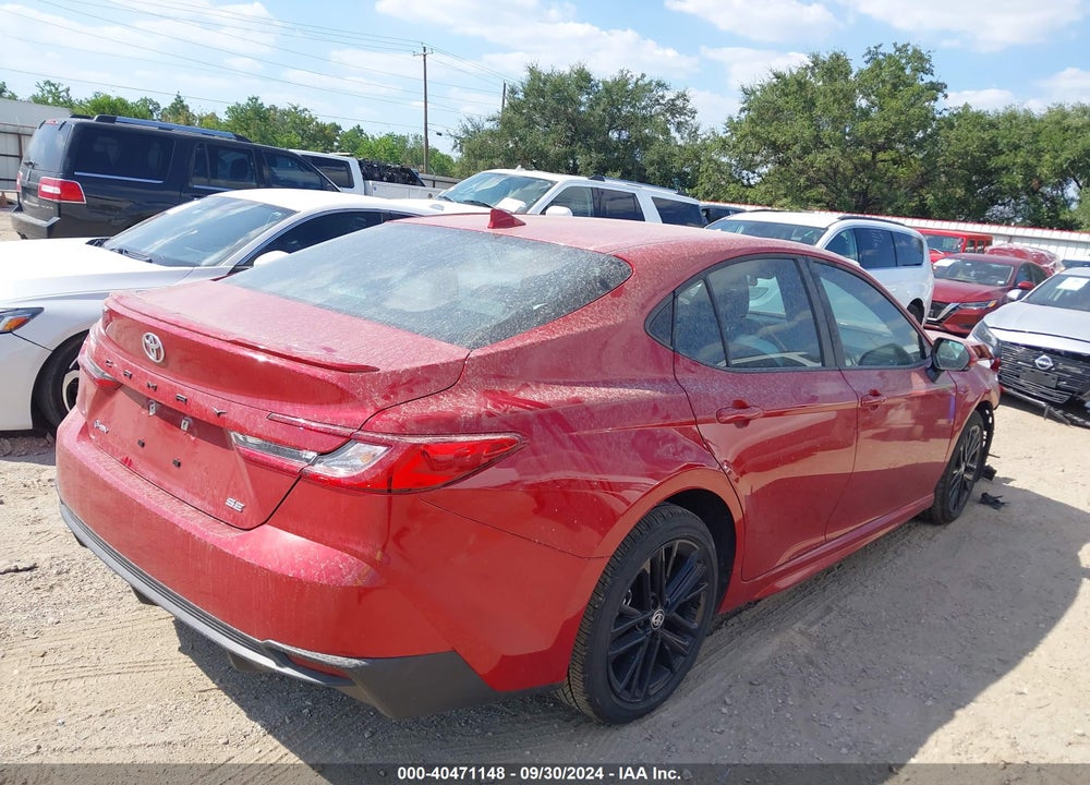 2025 TOYOTA CAMRY SE VIN: 4T1DAACK9SU011314
