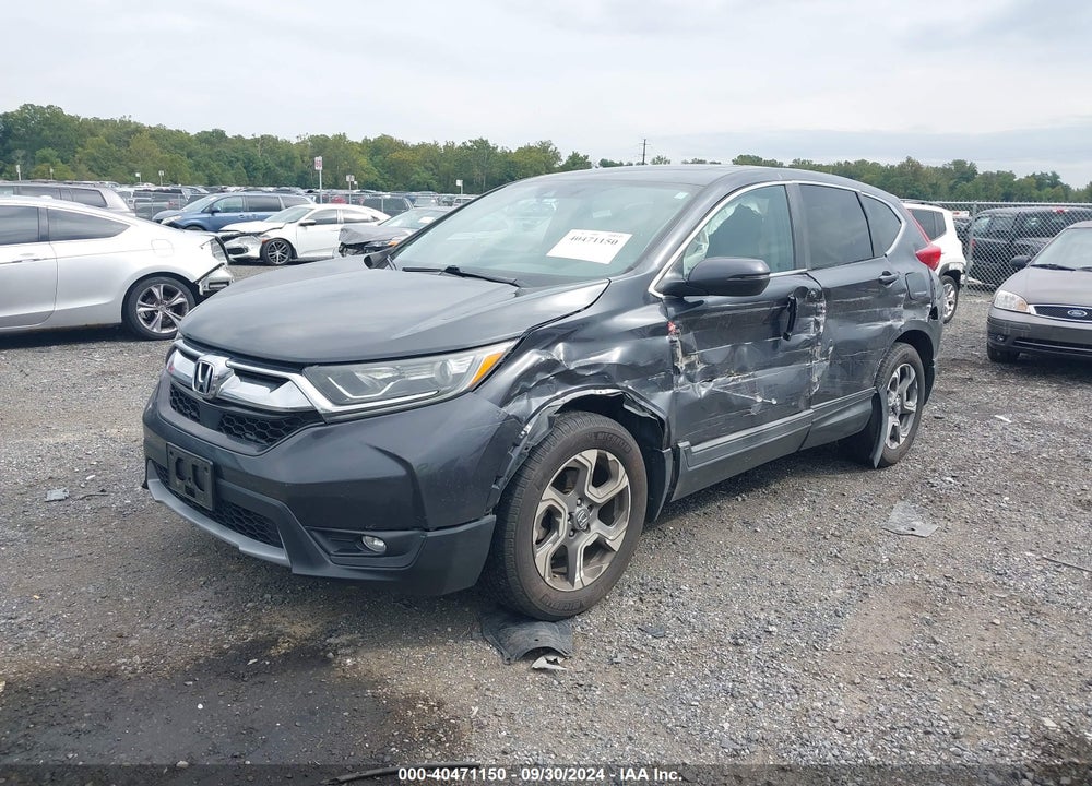 2017 HONDA CR-V EX-L/EX-L NAVI VIN: 5J6RW2H87HL007057