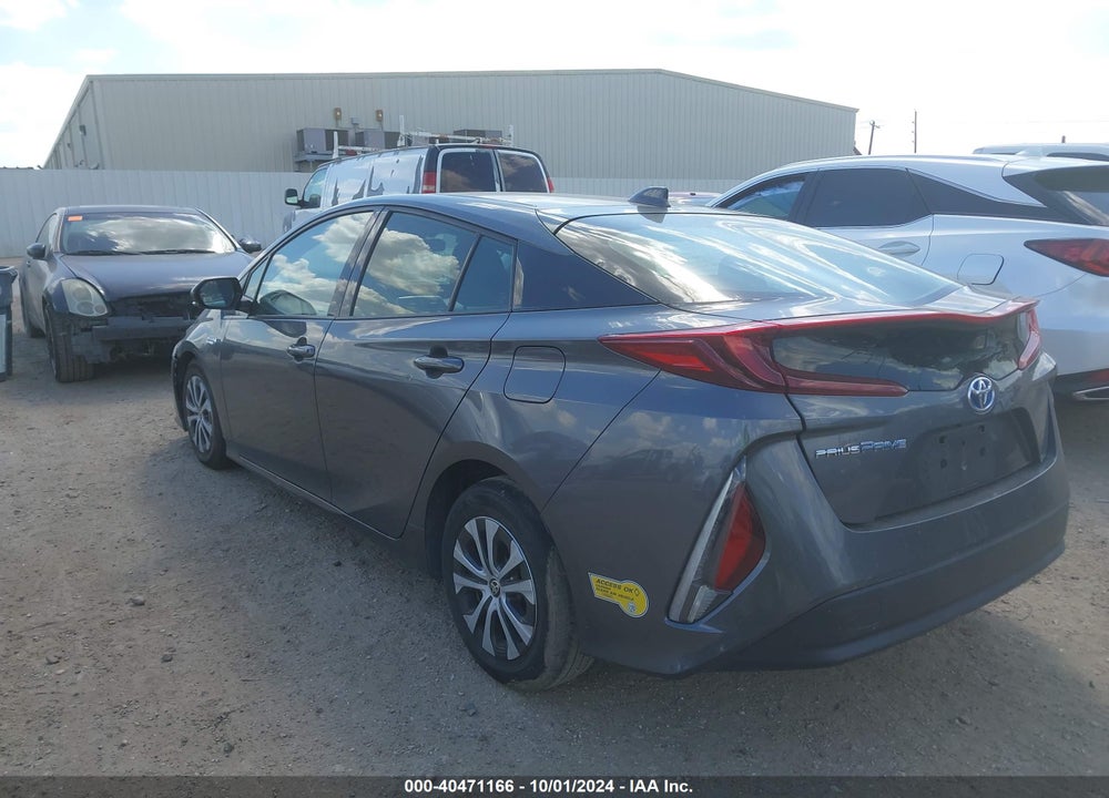 2020 TOYOTA PRIUS PRIME LE VIN: JTDKARFP5L3138991