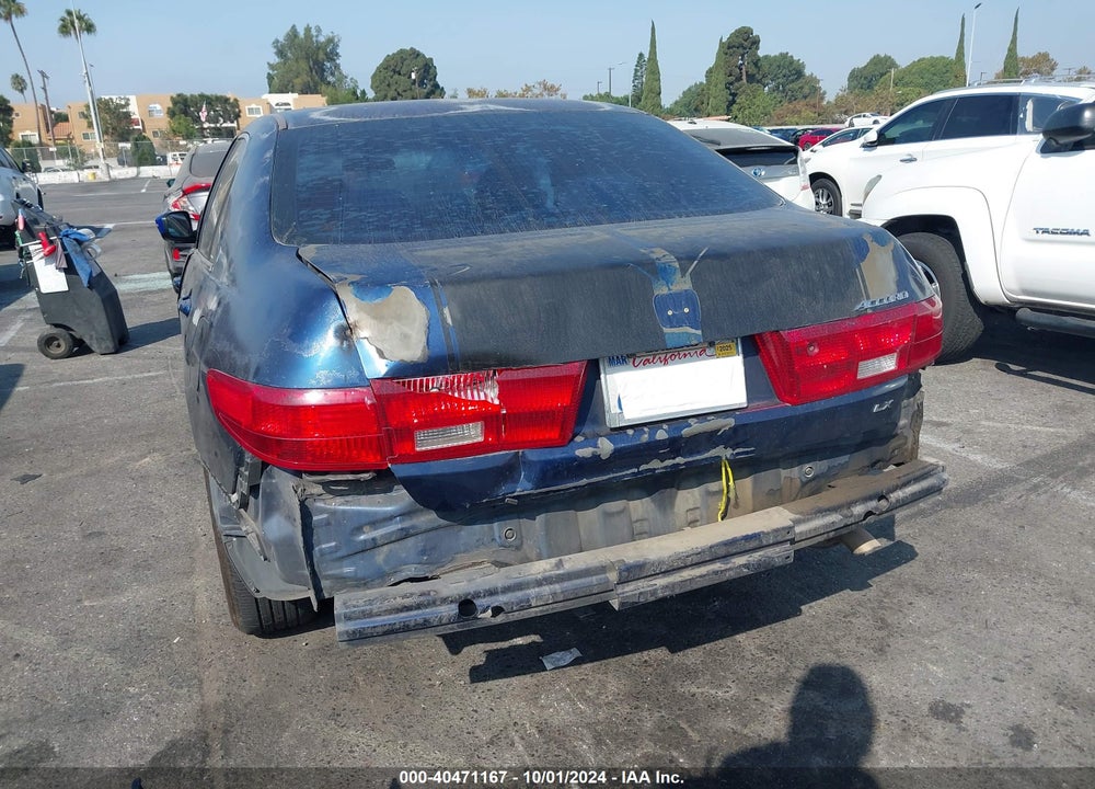 2005 HONDA ACCORD 2.4 LX VIN: 1HGCM56485A098108