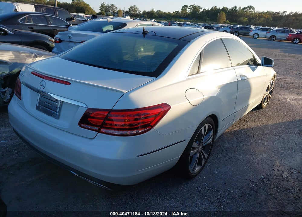 2014 MERCEDES-BENZ E 350 VIN: WDDKJ5KBXEF276682