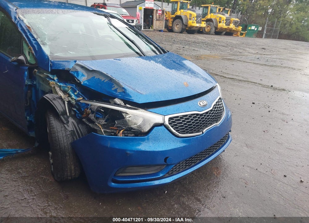 2015 KIA FORTE LX VIN: KNAFX4A60F5291981
