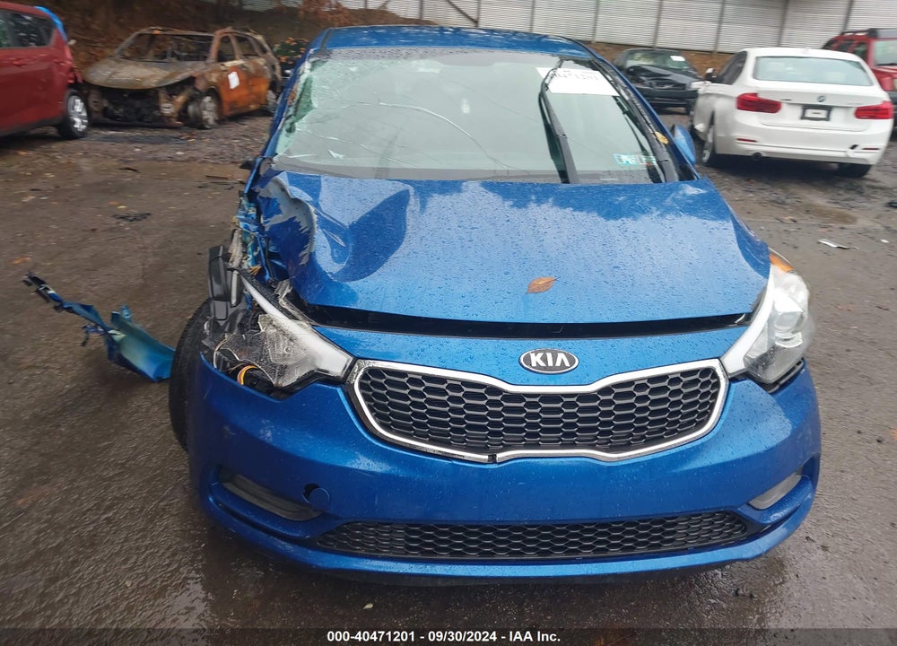 2015 KIA FORTE LX VIN: KNAFX4A60F5291981
