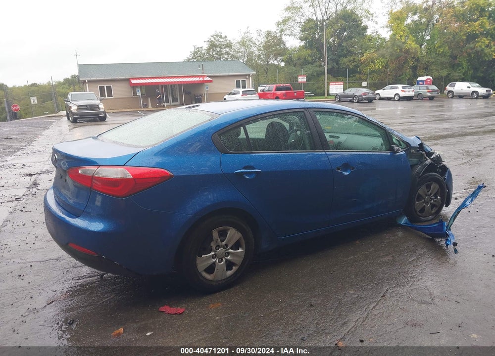 2015 KIA FORTE LX VIN: KNAFX4A60F5291981