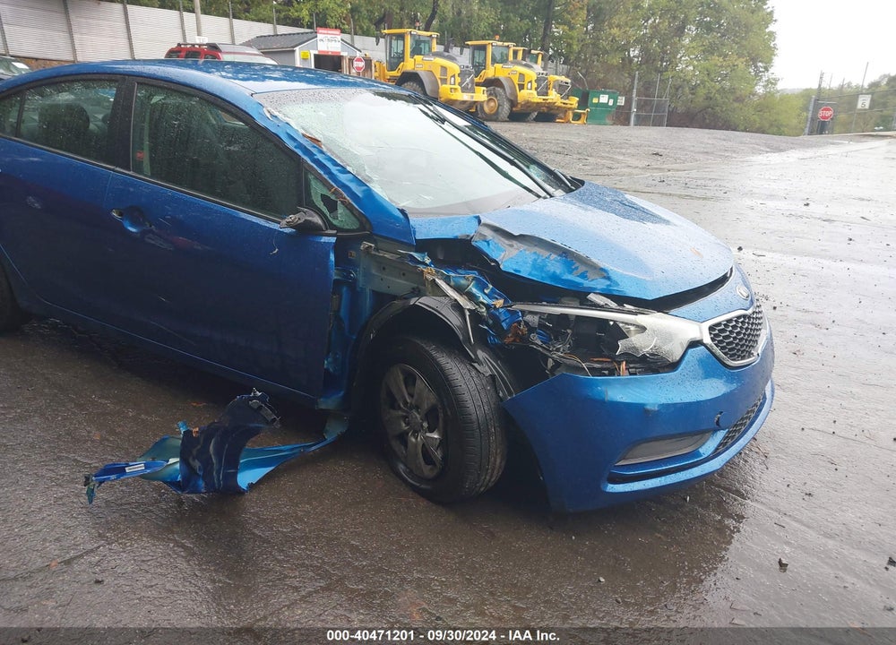 2015 KIA FORTE LX VIN: KNAFX4A60F5291981