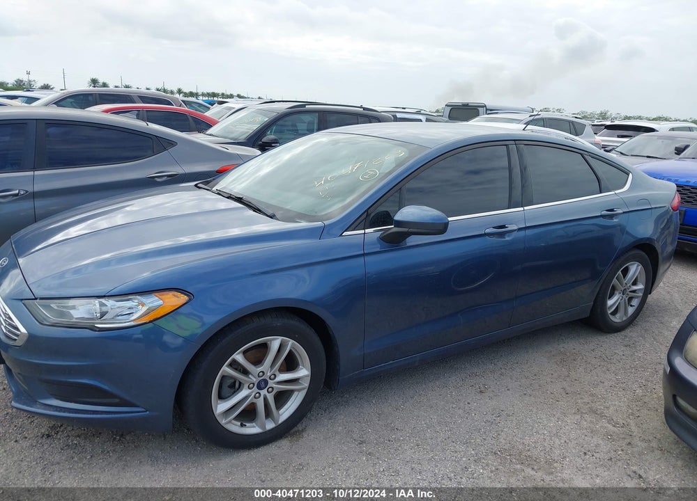 2018 FORD FUSION SE VIN: 3FA6P0HD1JR223653