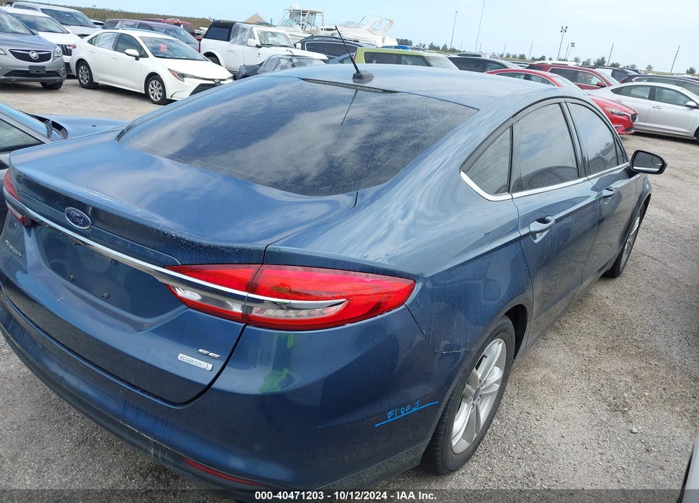 2018 FORD FUSION SE VIN: 3FA6P0HD1JR223653
