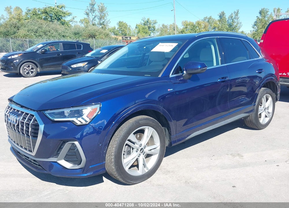 2021 AUDI Q3 PREMIUM PLUS 45 TFSI S LINE QUATTRO TIPTRONIC VIN: WA1EECF36M1152630