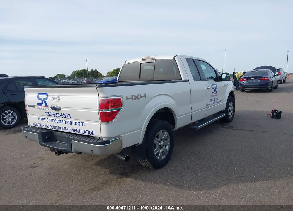 2012 FORD F-150 LARIAT VIN: 1FTFX1ET7CFC35396
