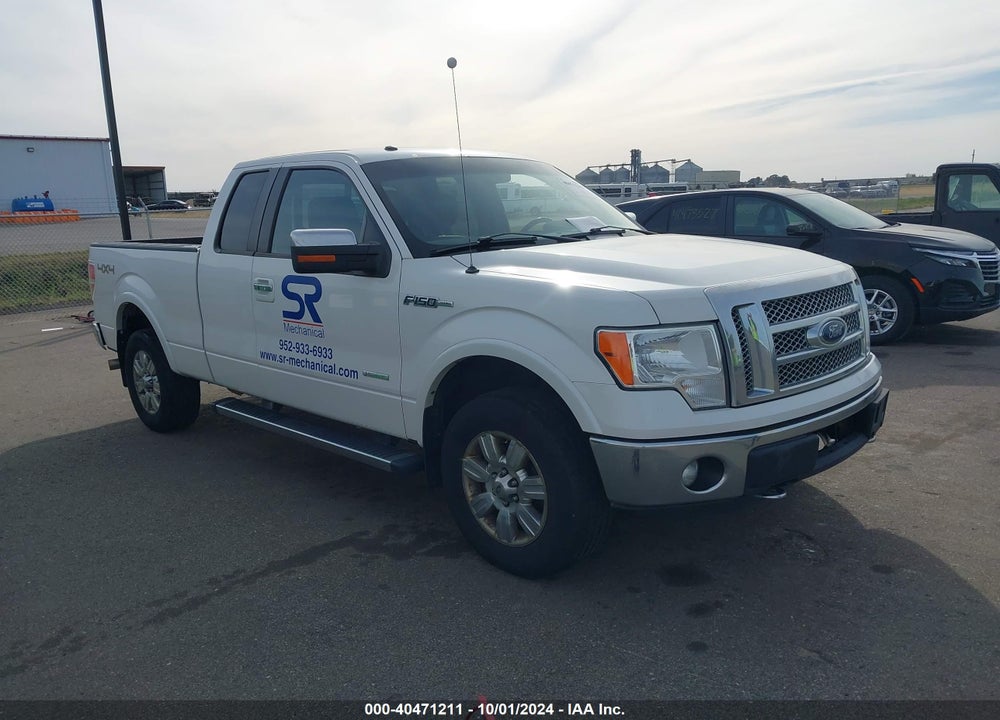 2012 FORD F-150 LARIAT VIN: 1FTFX1ET7CFC35396