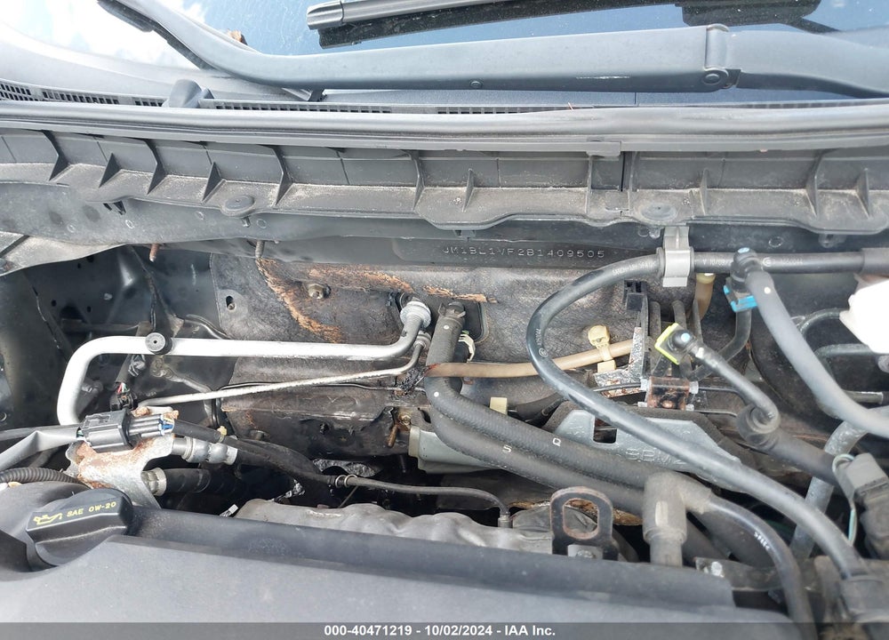 2011 MAZDA 3 I TOURING VIN: JM1BL1VF2B1409505