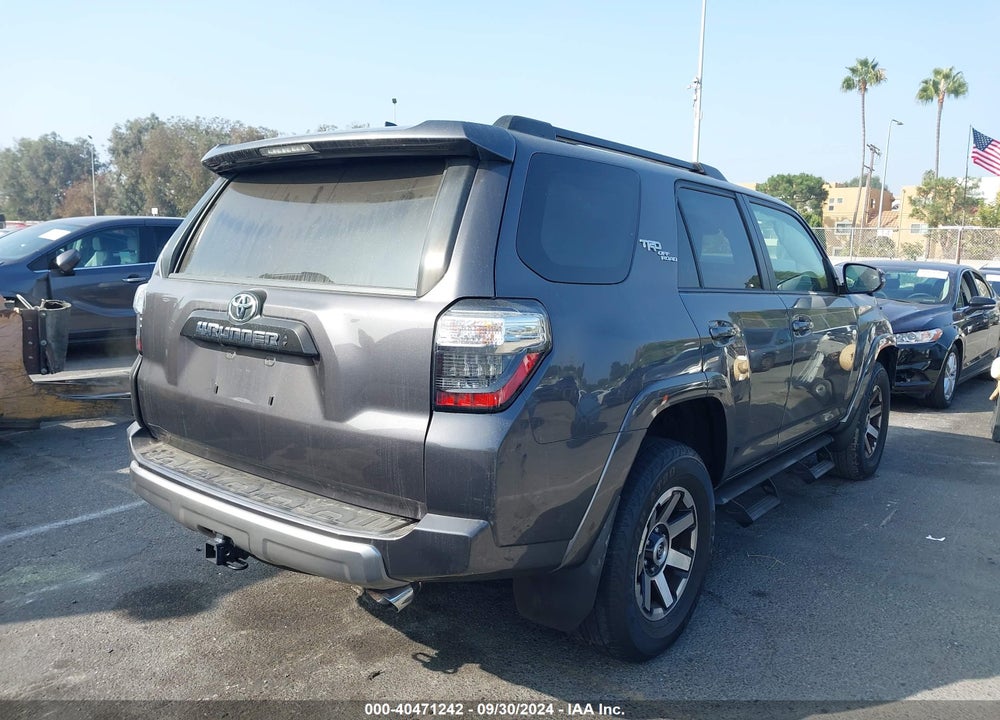 2021 TOYOTA 4RUNNER TRD OFF ROAD PREMIUM VIN: JTERU5JR9M5899869