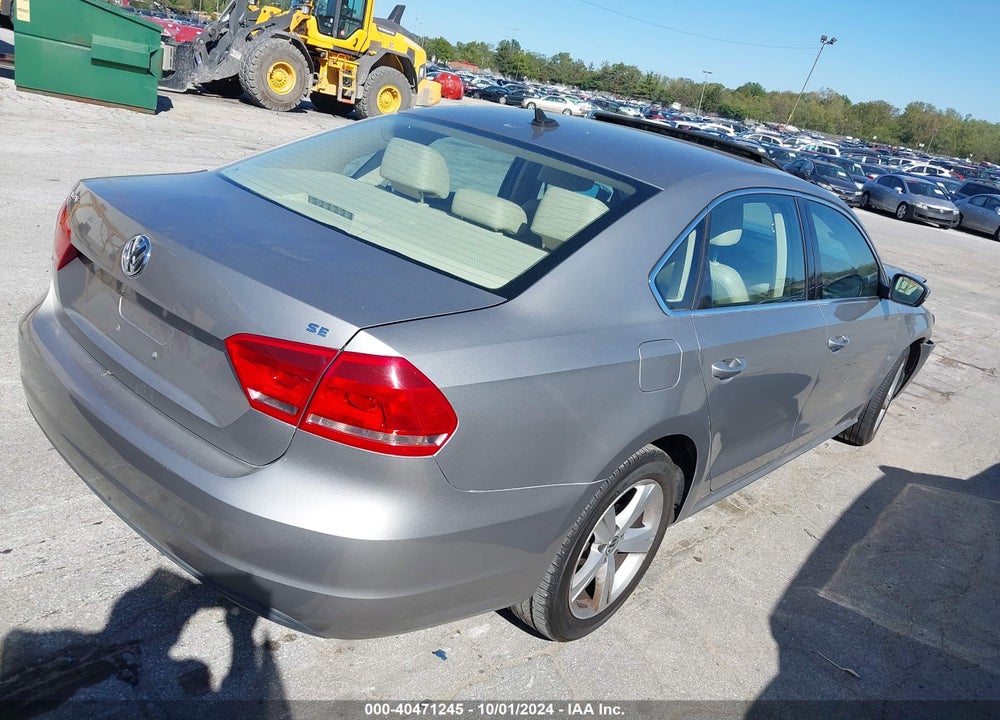 2013 VOLKSWAGEN PASSAT 2.5L SE VIN: 1VWBP7A38DC081742