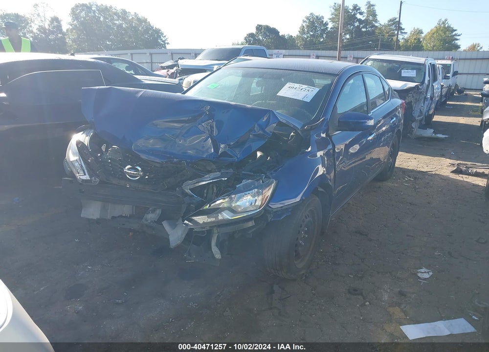 2017 NISSAN SENTRA S VIN: 3N1AB7AP1HY265842