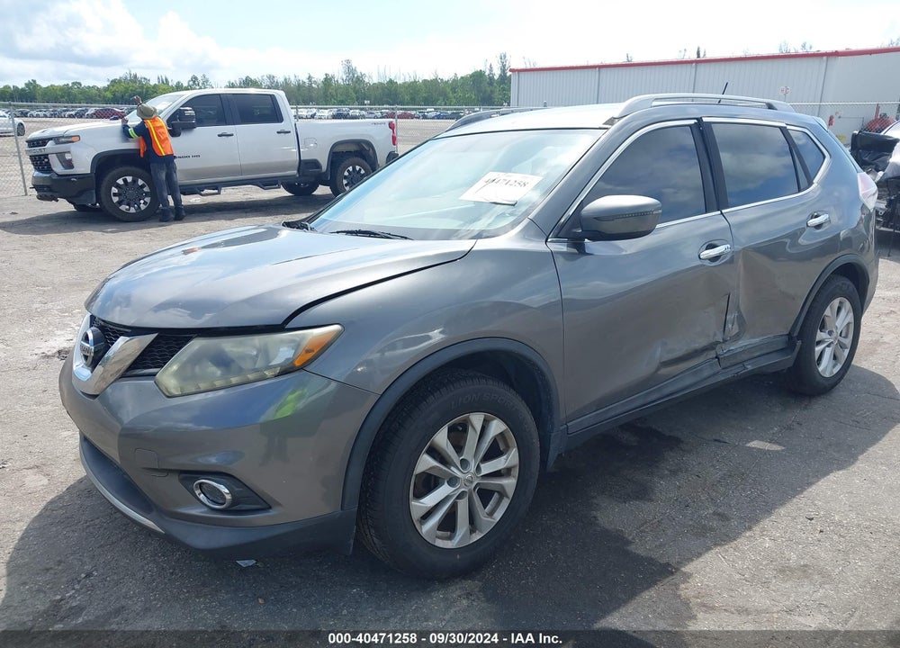 2016 NISSAN ROGUE S/SL/SV VIN: 5N1AT2MT5GC817089