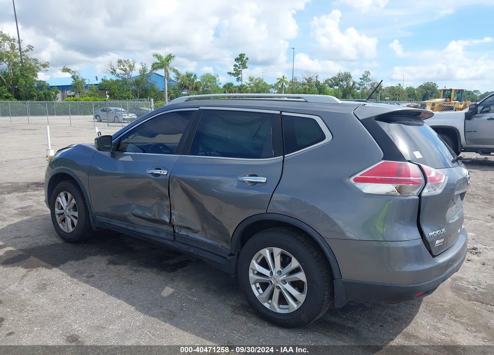 2016 NISSAN ROGUE S/SL/SV VIN: 5N1AT2MT5GC817089
