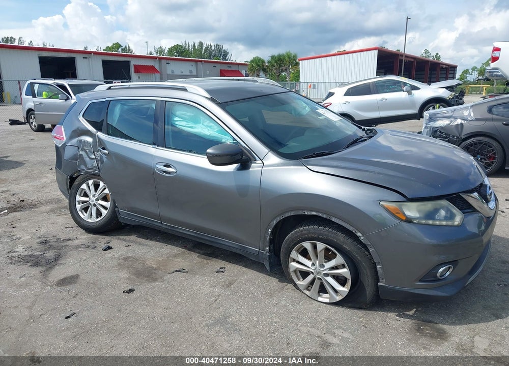 2016 NISSAN ROGUE S/SL/SV VIN: 5N1AT2MT5GC817089