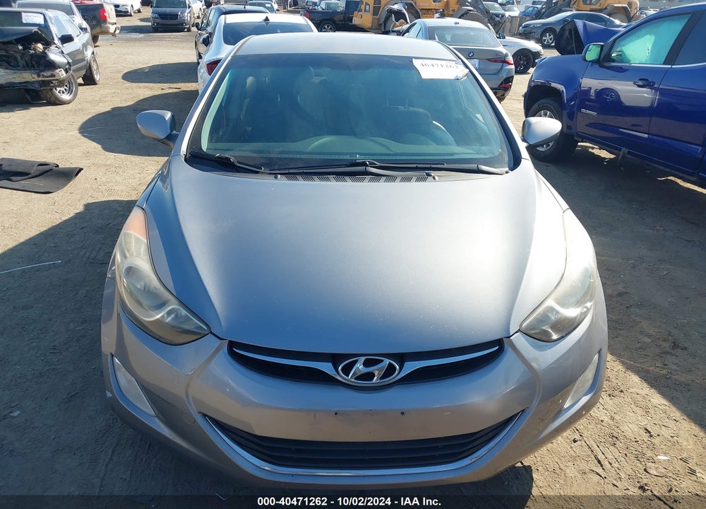 2013 HYUNDAI ELANTRA GLS VIN: KMHDH4AE4DU489685