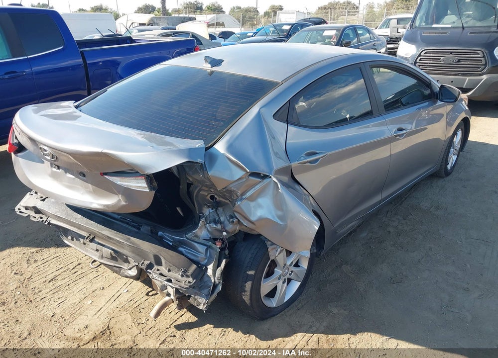 2013 HYUNDAI ELANTRA GLS VIN: KMHDH4AE4DU489685