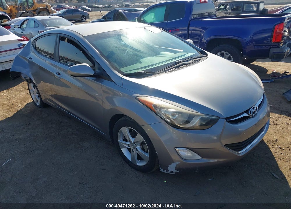2013 HYUNDAI ELANTRA GLS VIN: KMHDH4AE4DU489685
