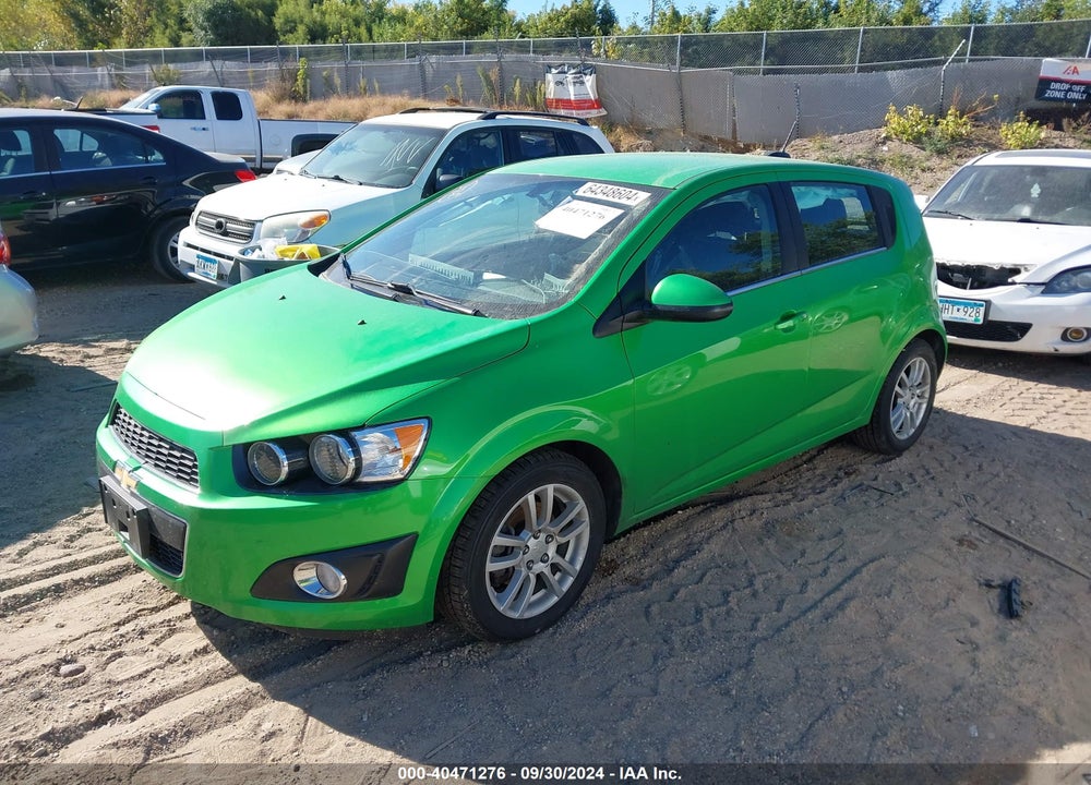 2015 CHEVROLET SONIC LT AUTO VIN: 1G1JC6SH5F4129640