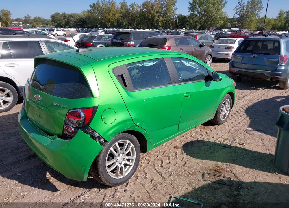 2015 CHEVROLET SONIC LT AUTO VIN: 1G1JC6SH5F4129640