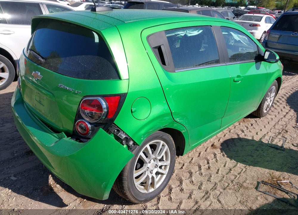 2015 CHEVROLET SONIC LT AUTO VIN: 1G1JC6SH5F4129640