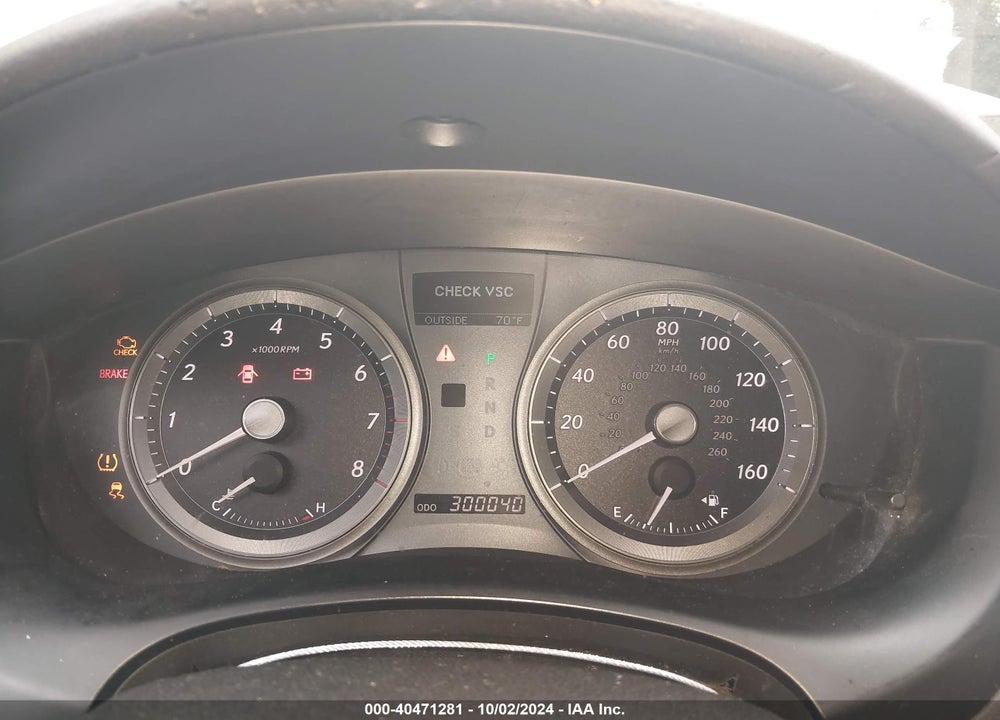 2007 LEXUS ES 350 VIN: JTHBJ46G572148482