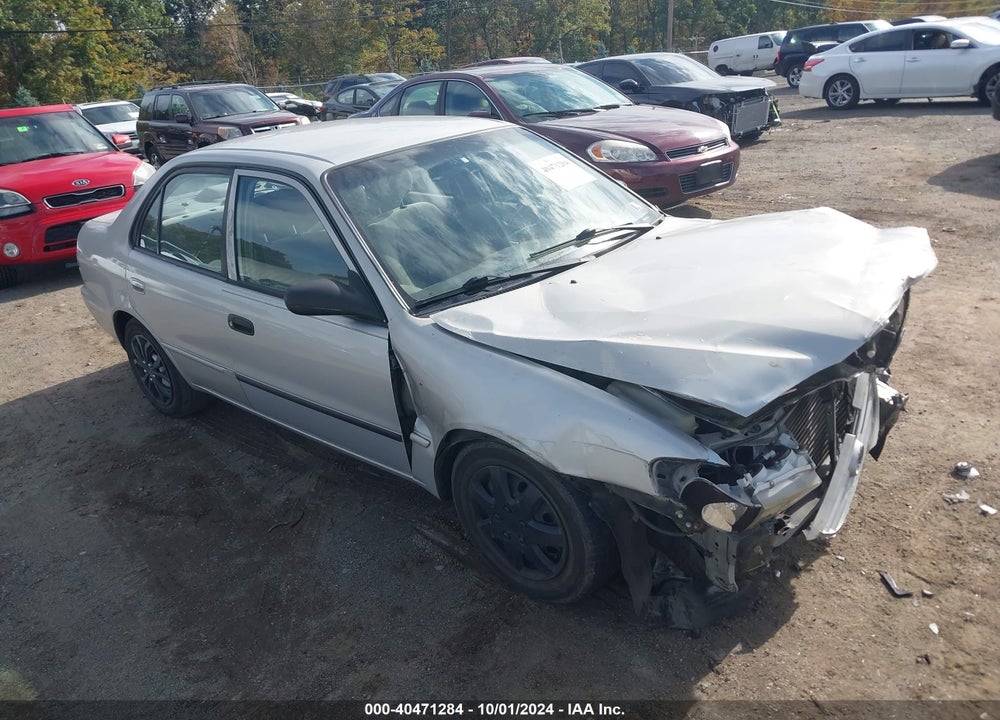 2002 TOYOTA COROLLA LE VIN: 2T1BR12E72C546574