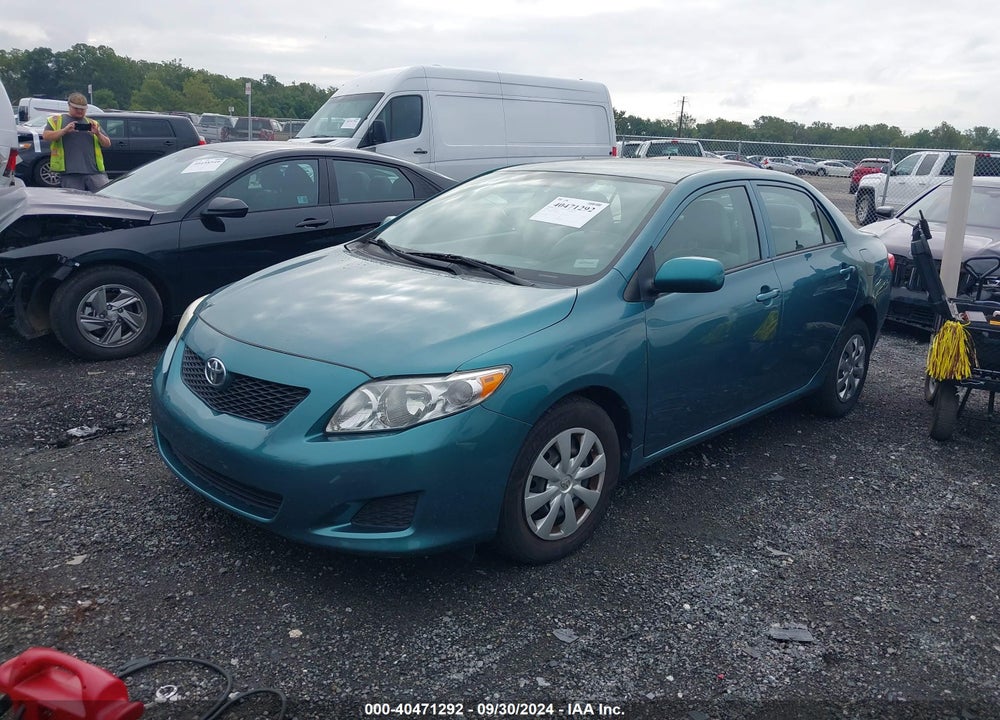 2010 TOYOTA COROLLA LE VIN: 1NXBU4EE7AZ284001