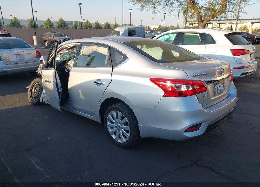 2019 NISSAN SENTRA S VIN: 3N1AB7APXKY293131