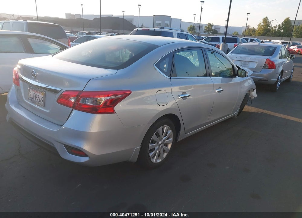 2019 NISSAN SENTRA S VIN: 3N1AB7APXKY293131