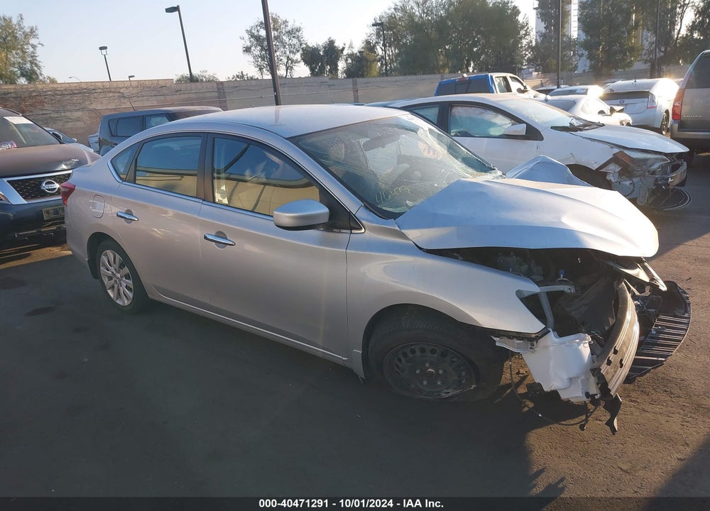 2019 NISSAN SENTRA S VIN: 3N1AB7APXKY293131