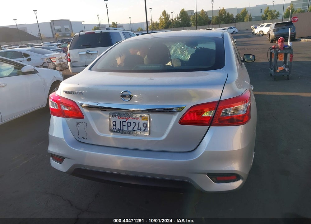 2019 NISSAN SENTRA S VIN: 3N1AB7APXKY293131