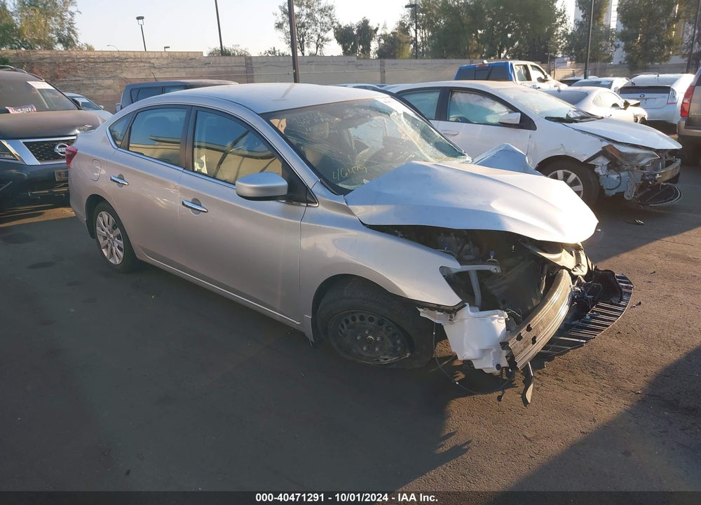 2019 NISSAN SENTRA S VIN: 3N1AB7APXKY293131