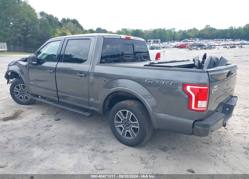 2016 FORD F-150 XLT VIN: 1FTEW1CP2GKE62352