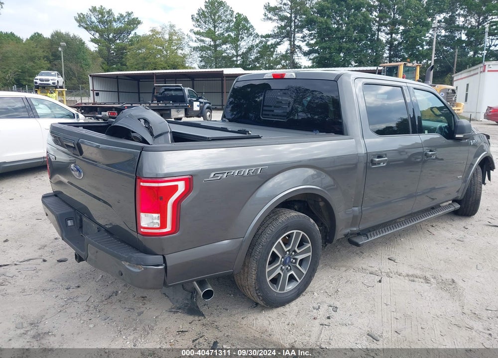 2016 FORD F-150 XLT VIN: 1FTEW1CP2GKE62352