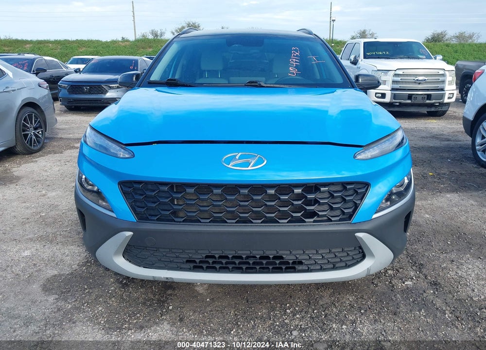 2022 HYUNDAI KONA SEL VIN: KM8K62AB9NU850160