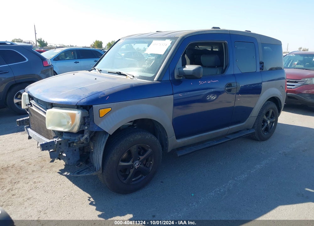 2003 HONDA ELEMENT EX VIN: 5J6YH28513L025672