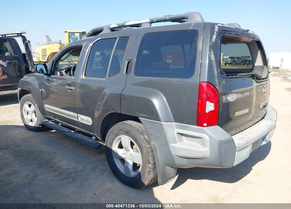 2005 NISSAN XTERRA SE VIN: 5N1AN08U25C623151