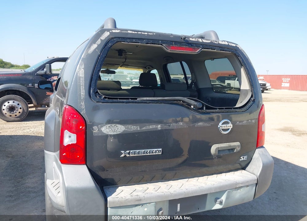 2005 NISSAN XTERRA SE VIN: 5N1AN08U25C623151