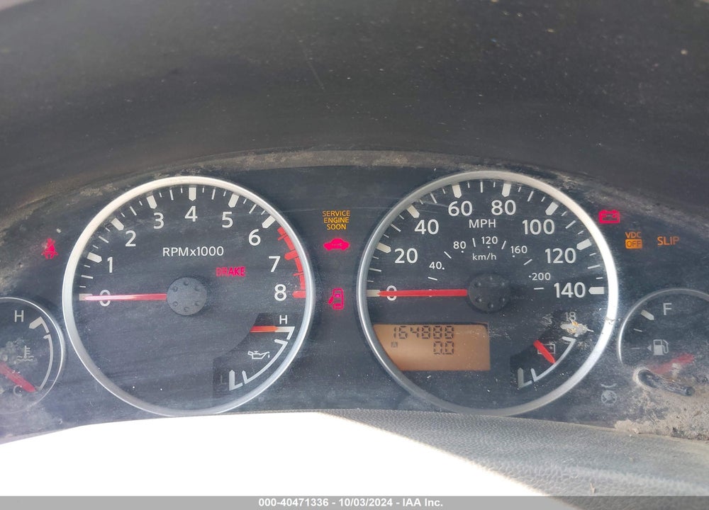 2005 NISSAN XTERRA SE VIN: 5N1AN08U25C623151