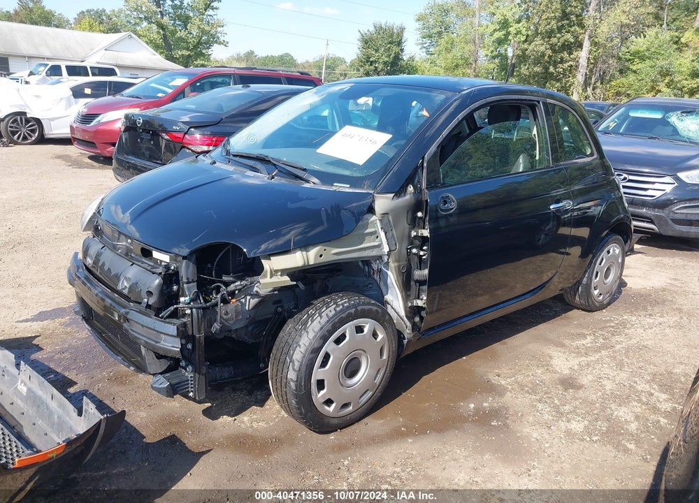 2013 FIAT 500 POP VIN: 3C3CFFARXDT748120
