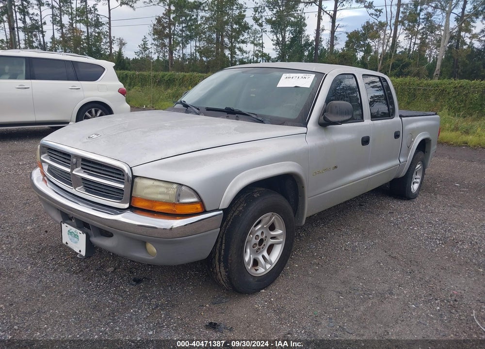 2002 DODGE DAKOTA SLT VIN: 1B7HL48X52S607893