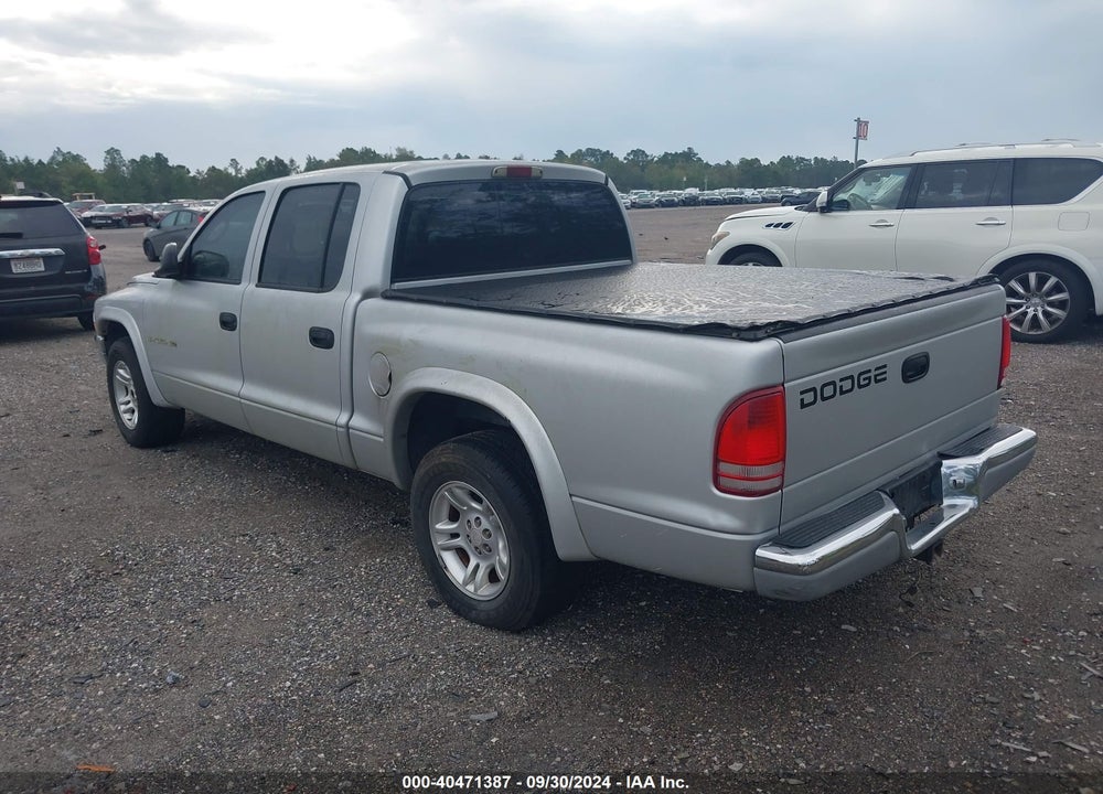 2002 DODGE DAKOTA SLT VIN: 1B7HL48X52S607893