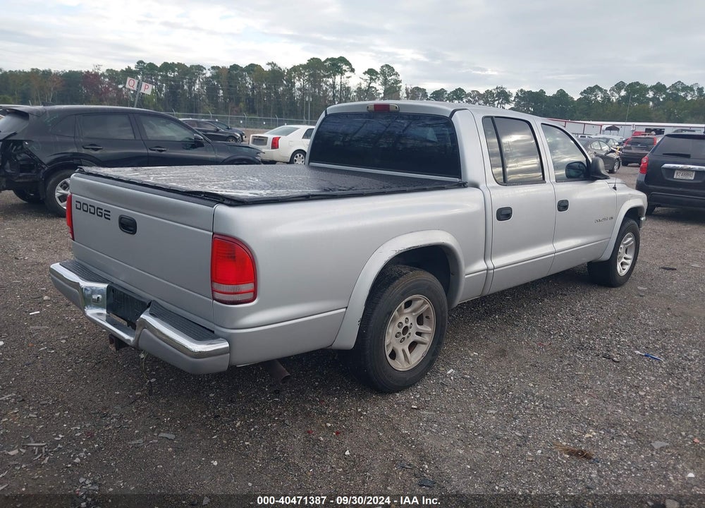 2002 DODGE DAKOTA SLT VIN: 1B7HL48X52S607893